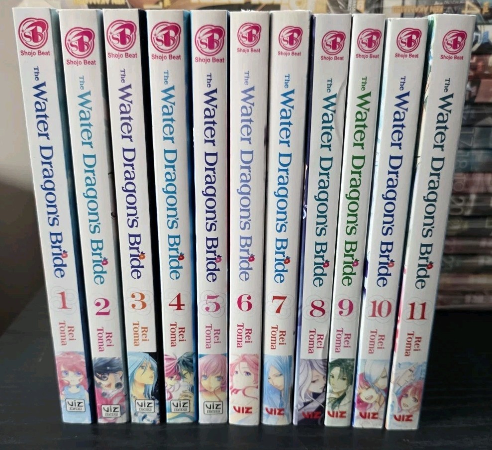 Manga The Water Dragon's Bride Vol 1-11 English Volumes Shojo Beat