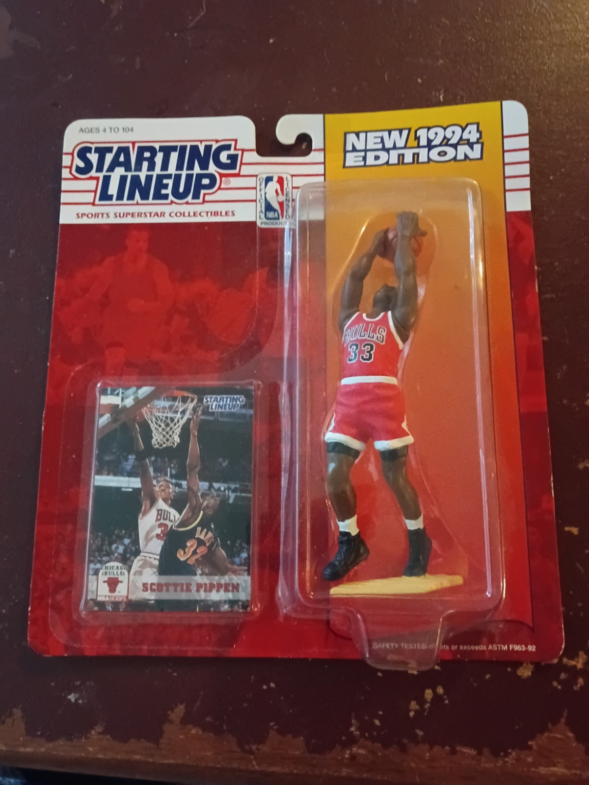 Scottie Pippen 1994 Starting Lineup SLU Chicago Bulls