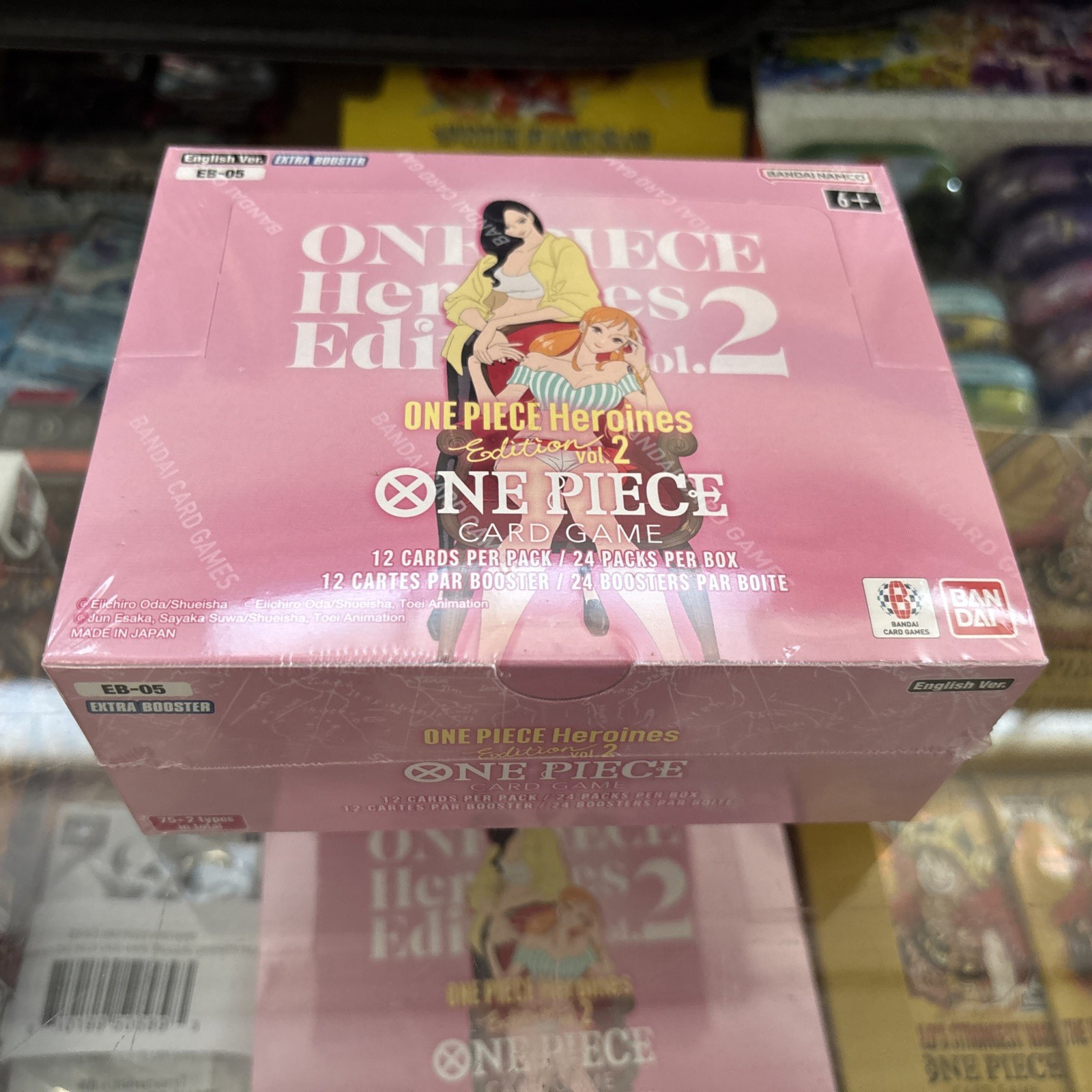 Bandai One Piece Card Game EB-05 Heroines Vol.2 Booster Box ENG - Sigillato