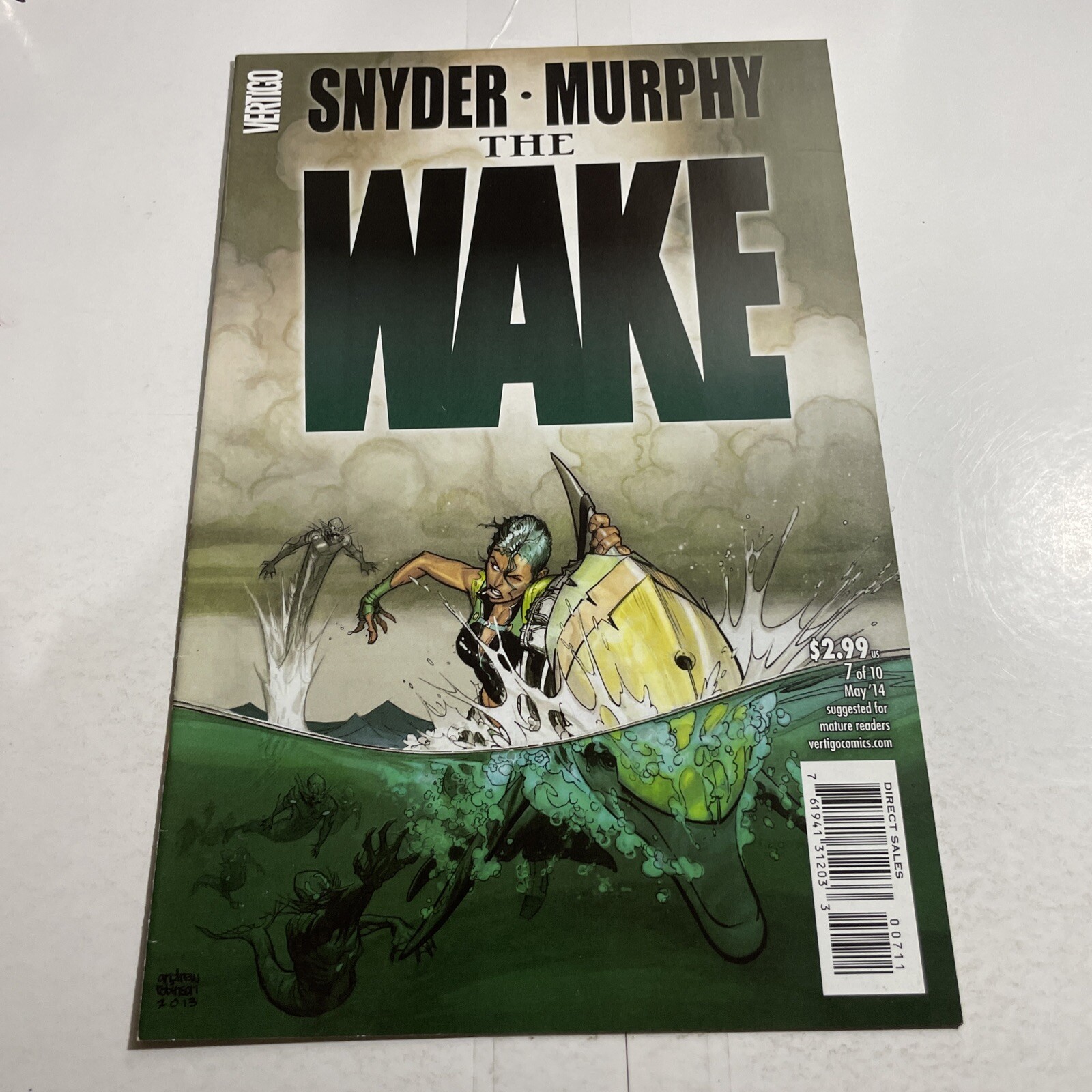 The Wake - Scott Snyder, Murphy - Vertigo Comics 2014 #7 8,0 mm24