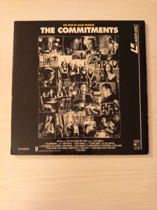 The Commitments - Film di Alan Parker ( Laserdisc )