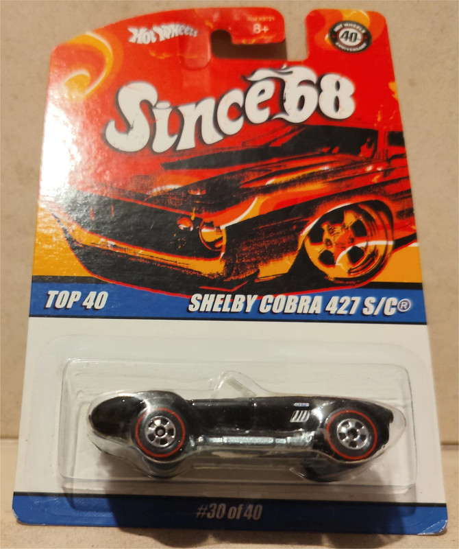Hot Wheels - Shelby Cobra 427 S/C - Since '68, Top 40 (2007)