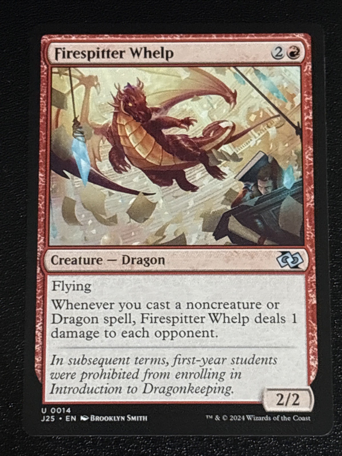 MTG Foundations Jumpstart Firespitter Whelp 0014 NM