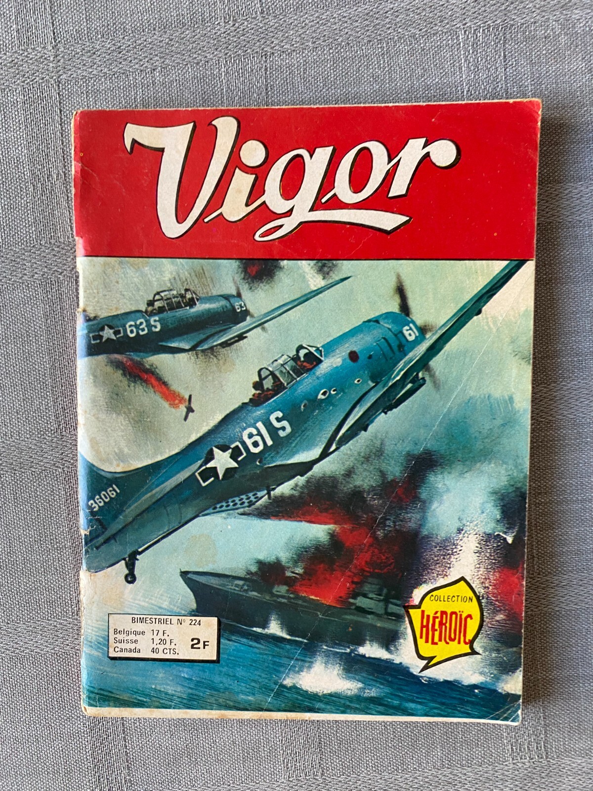 VIGOR N°224 Il Ritorno Del Sergente Mackenzie 1977 In Buone Condizioni