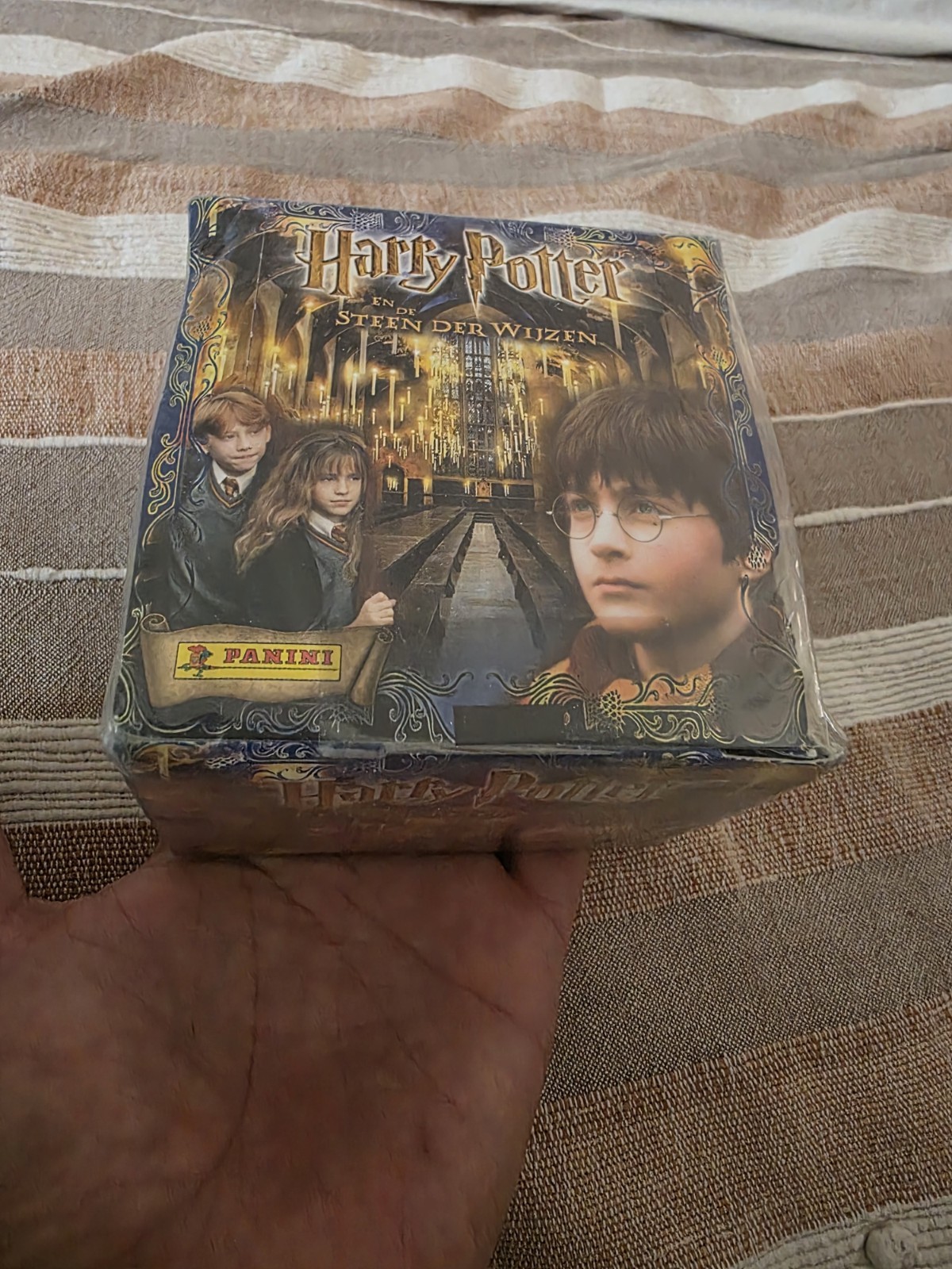 BOX HARRY POTTER E LA PIETRA FILOSOFALE 50 BUSTINE PANINI  SEALED Sigillato Orig