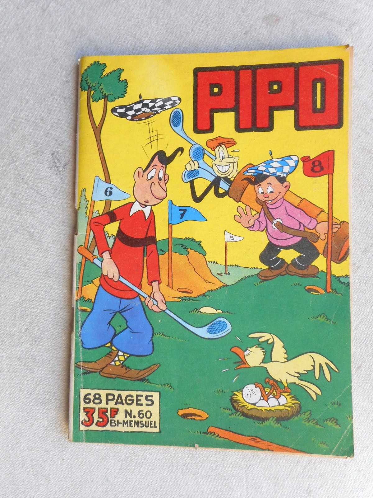 PIPO N°60 20 JUILLET 1955 EN BON ÉTAT 