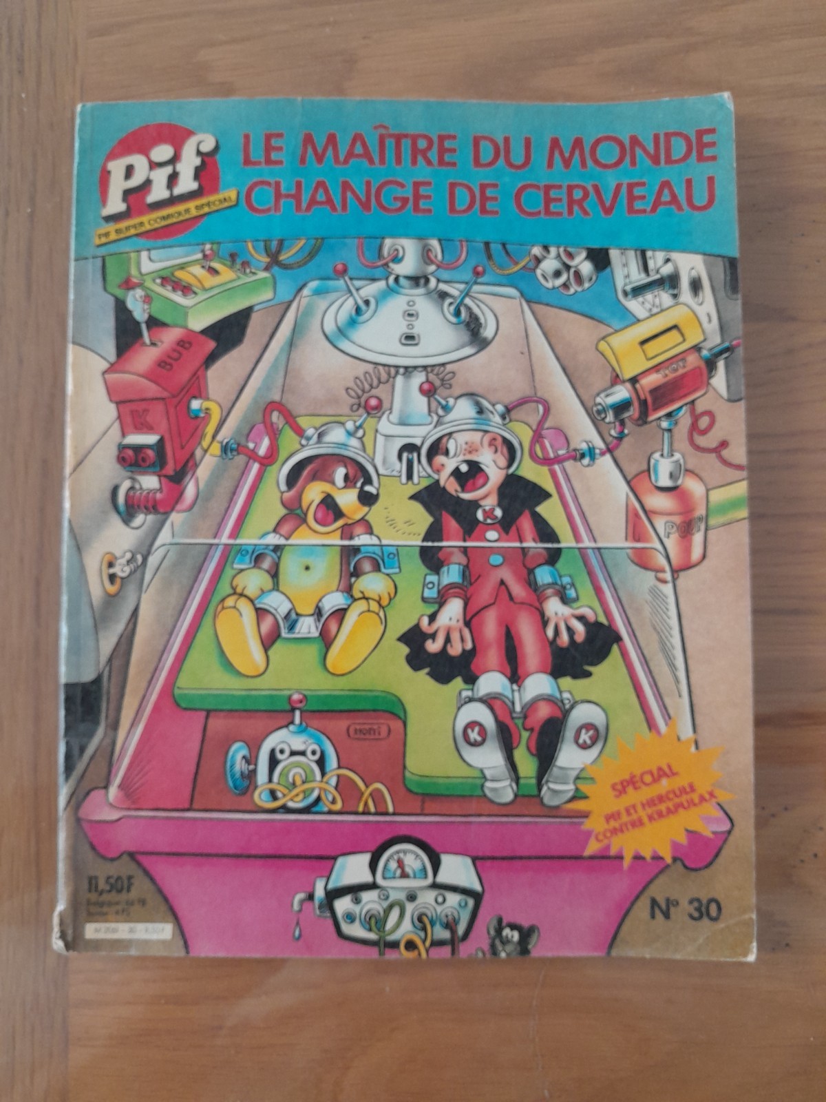 PIF SUPER COMIQUE SPECIAL   N°30    VAILLANT    1981    BE   GRD FORMAT