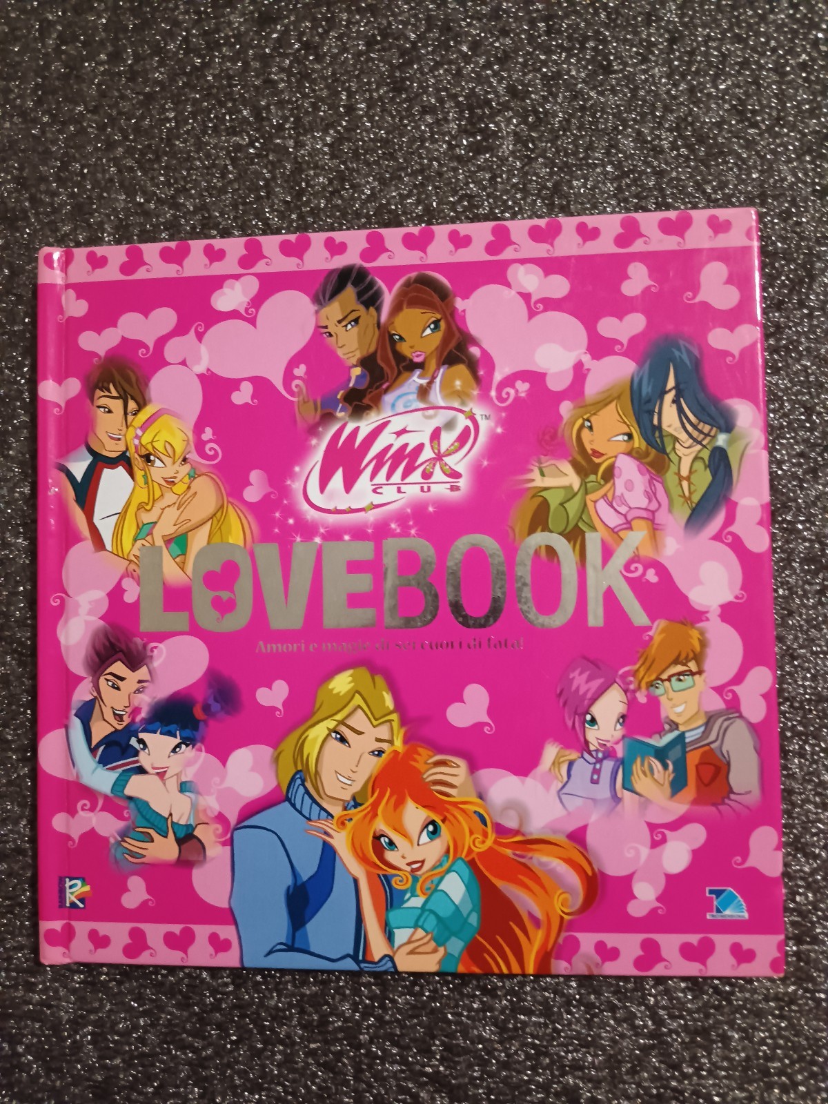 LOVEBOOK AMORI E MAGIE FATA WINX CLUB CARTONATO RAINBOW TRIDIMENSIONAL 2007