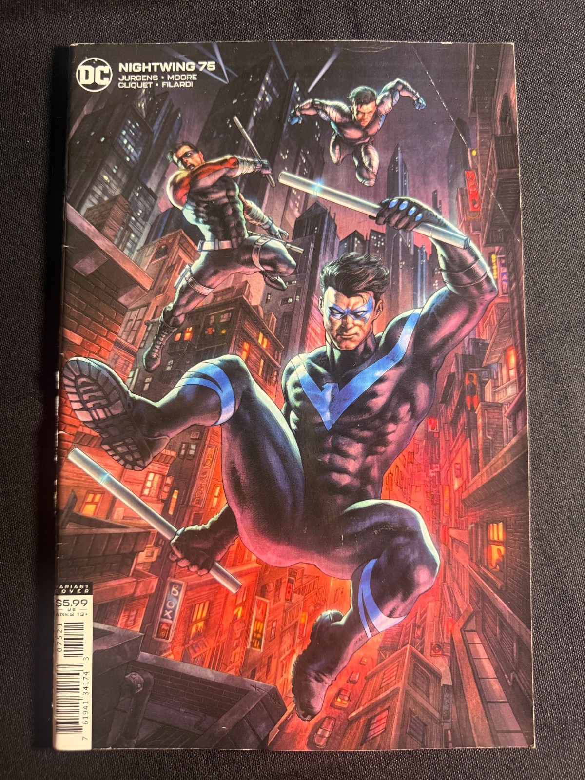 DC COMICS NIGHTWING #75 (2020) VARIANTE VF+ FUMETTO