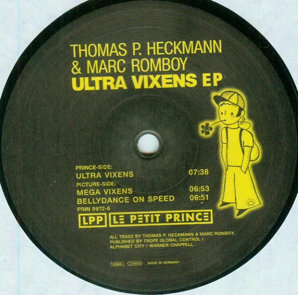 Thomas P. Heckmann & Marc Romboy - Ultra Vixens EP (12")