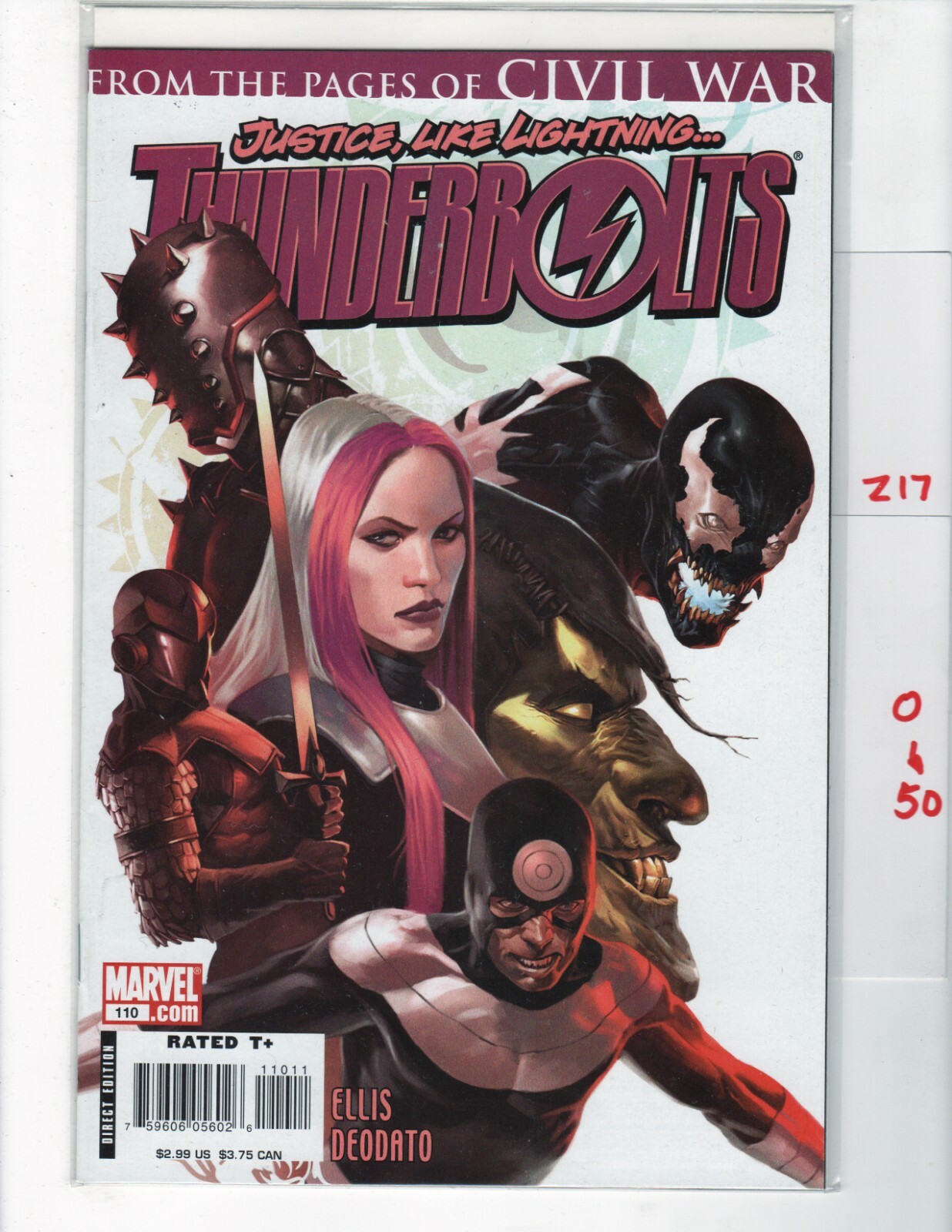Thunderbolts #110 VF/NM 1997 Marvel z17050