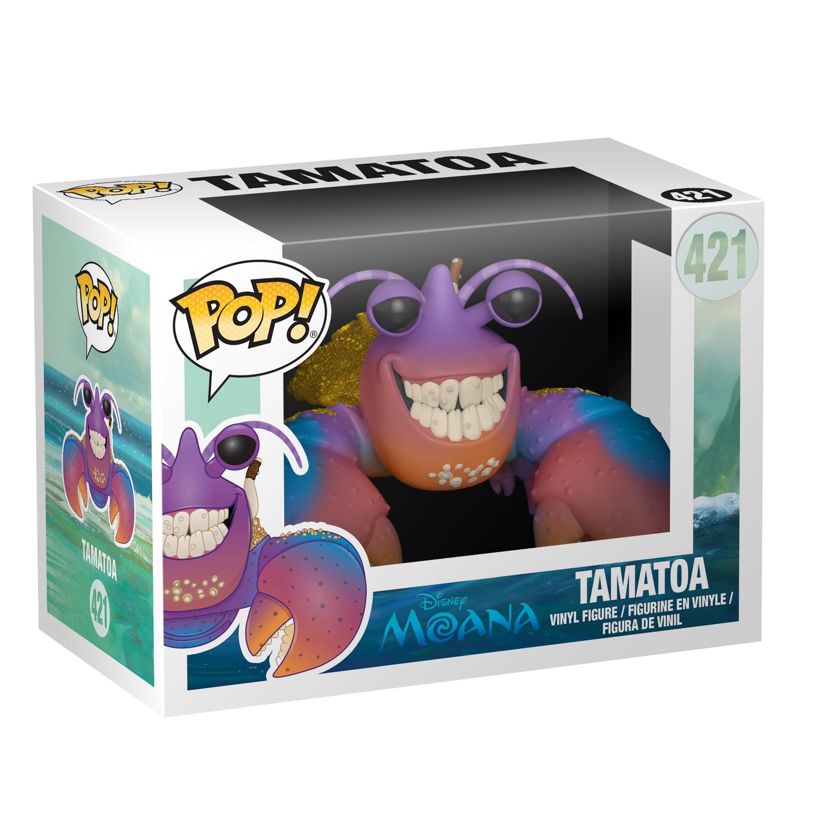 Funko Pop! Vinyl: Disney: Moana: Tamatoa - Oceania - Figura in Vinil dC9e