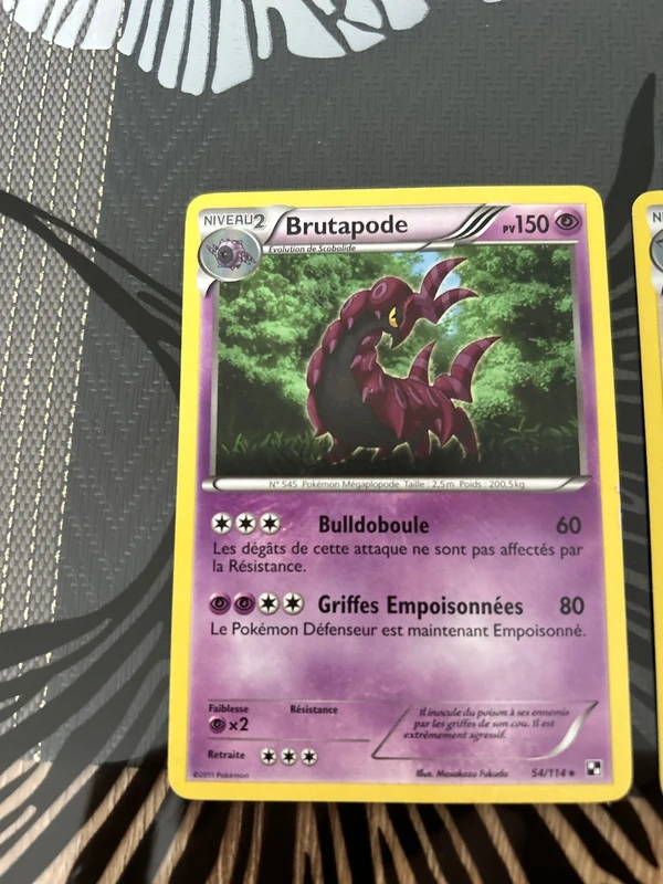 Carte Brutapode et Deflaisan