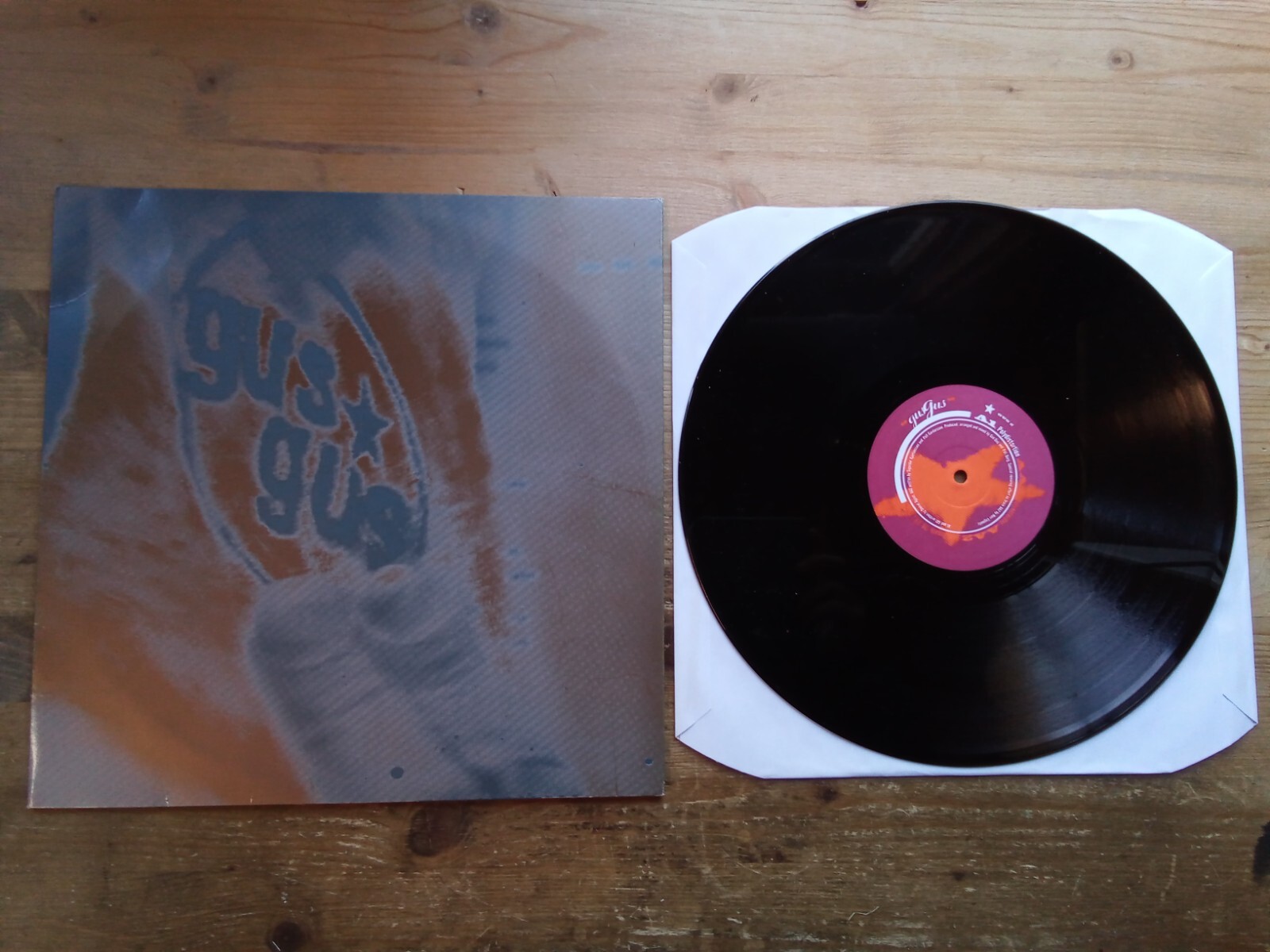 Gus Gus Polyesterday / Cold Breath Excellent 12" Maxi Single Vinyl Record GUS2