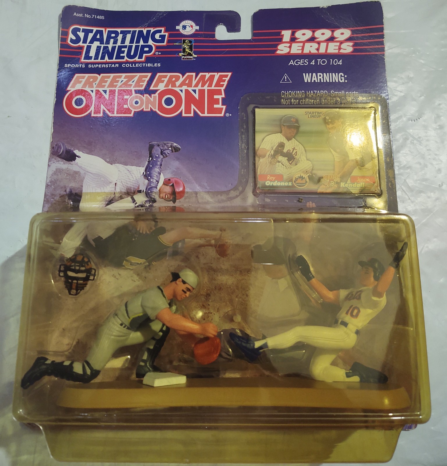 Rey Ordonez e Jason Kendall-1999 Starting Lineup Freeze Frame One on One72122