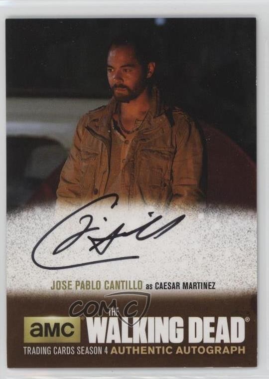 2016 The Walking Dead Stagione 4 Parte 1 Verticale Jose Pablo Cantillo come Auto 9v7