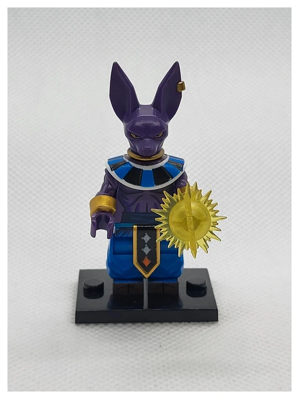 Figurine type Lego - Dragon Ball Z - Beerus (Lego-style Figure - dBZ - Beerus)