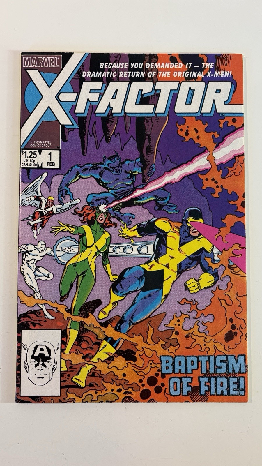X-Factor #1 (1986) Marvel 1° X-Factor X-Men originale quasi nuovo - 9.2