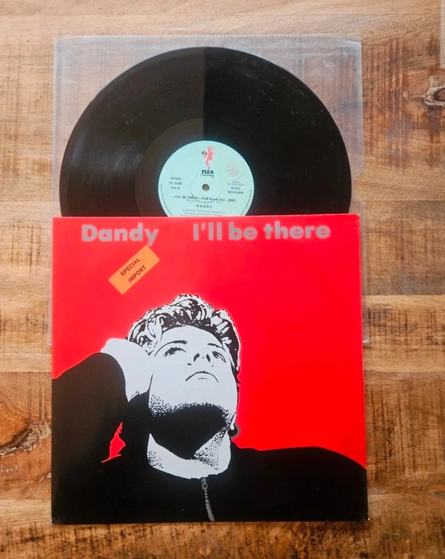 Maxi 12" : Dandy – I'll Be There (Flea Records)