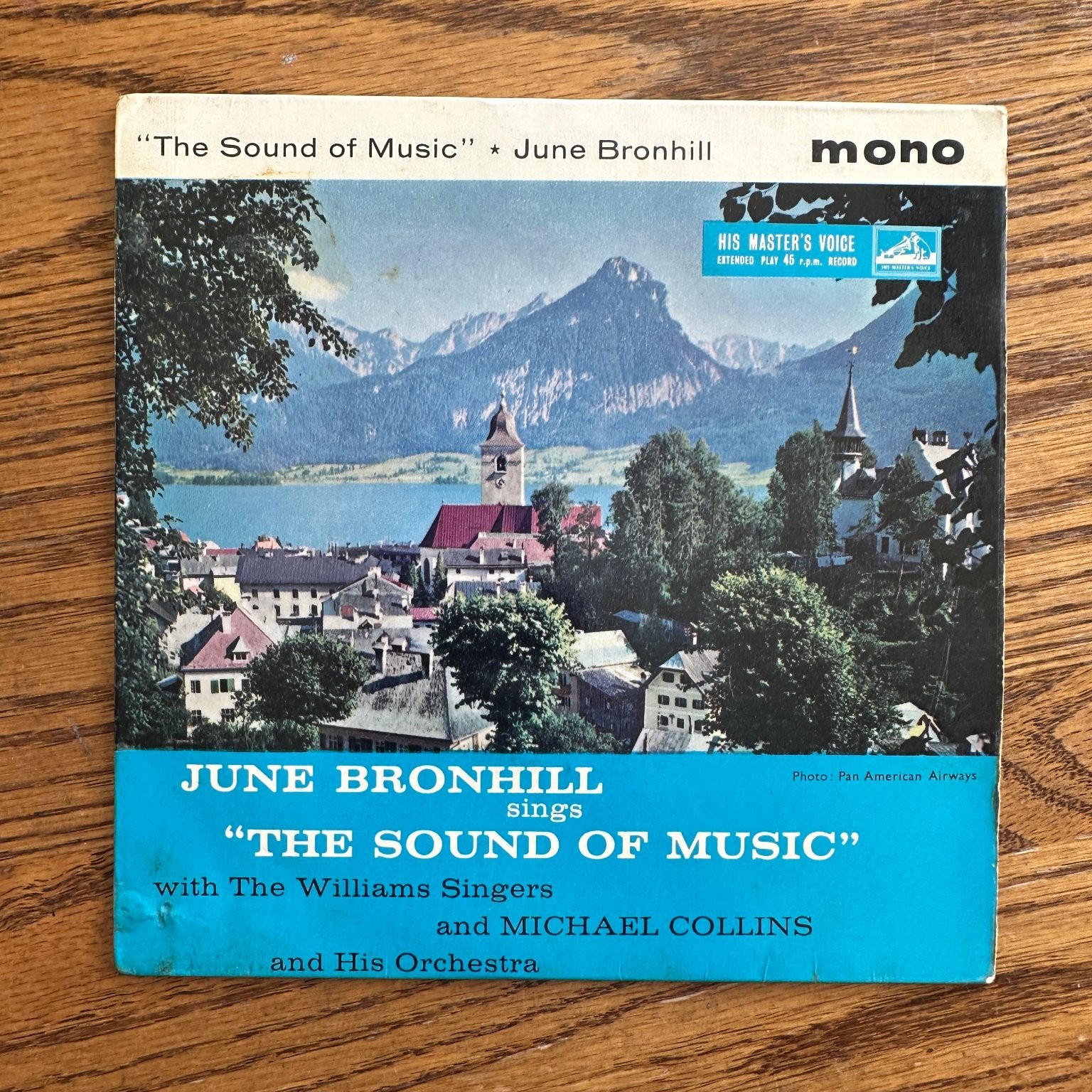 June Bronhill – The Sound of Music EP Record 1961 HMV Mono 45 RPM