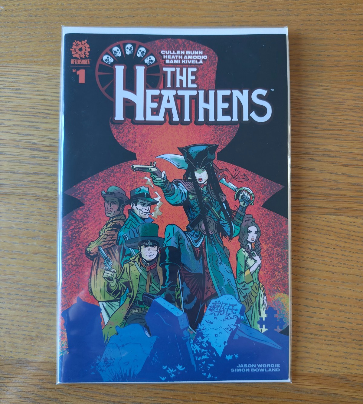 Aftershock Comics - The Heathens #1 - NM Cvr A Nov 2021 - Bagged & Boarded