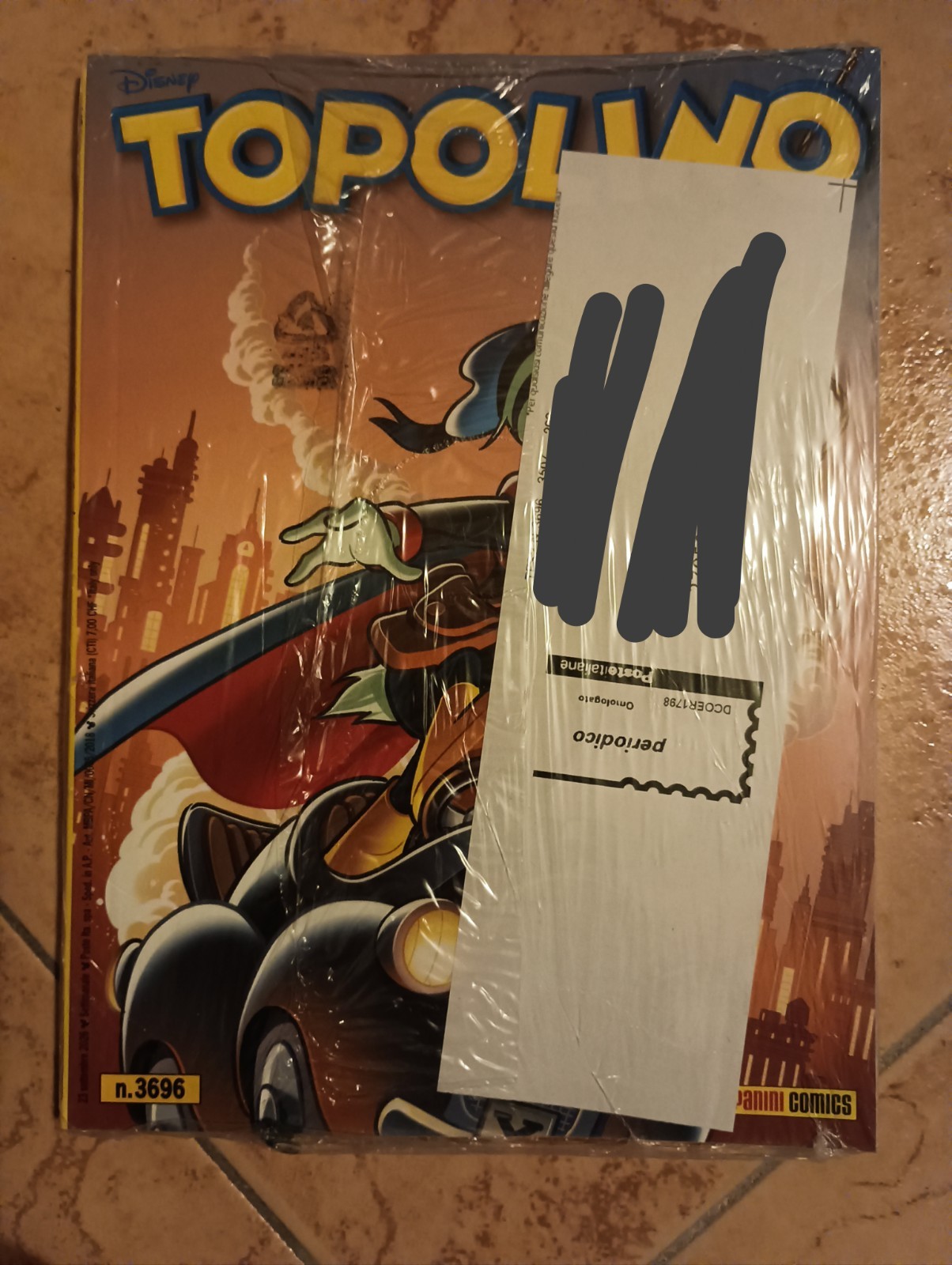 Topolino 3696 (Disney Panini) - NUOVO BLISTERATO 