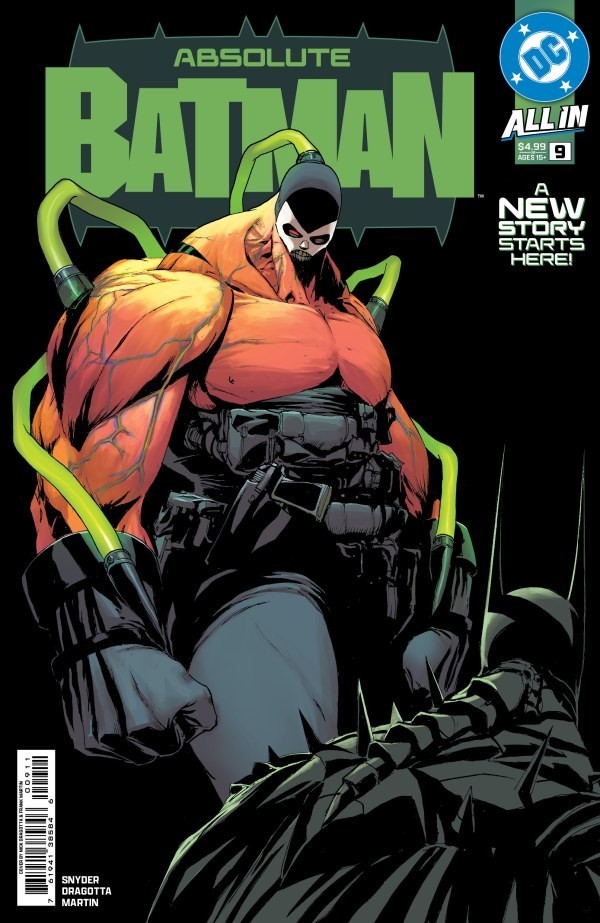 Absolute Batman #9 (2025) Cover A. Ottime condizioni. Prima stampa.