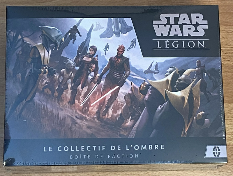 Star Wars Legion – Le Collectif de l'Ombre - Shadow Collective – Boîte de Faction Neuve VF