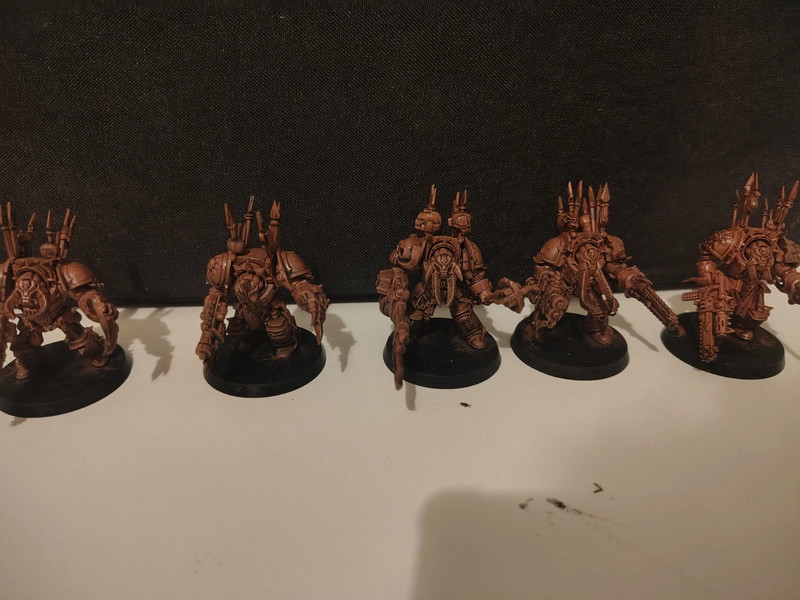 Chaos Terminators OOP Warhammer 40k 40,000 Chaos CSM painted