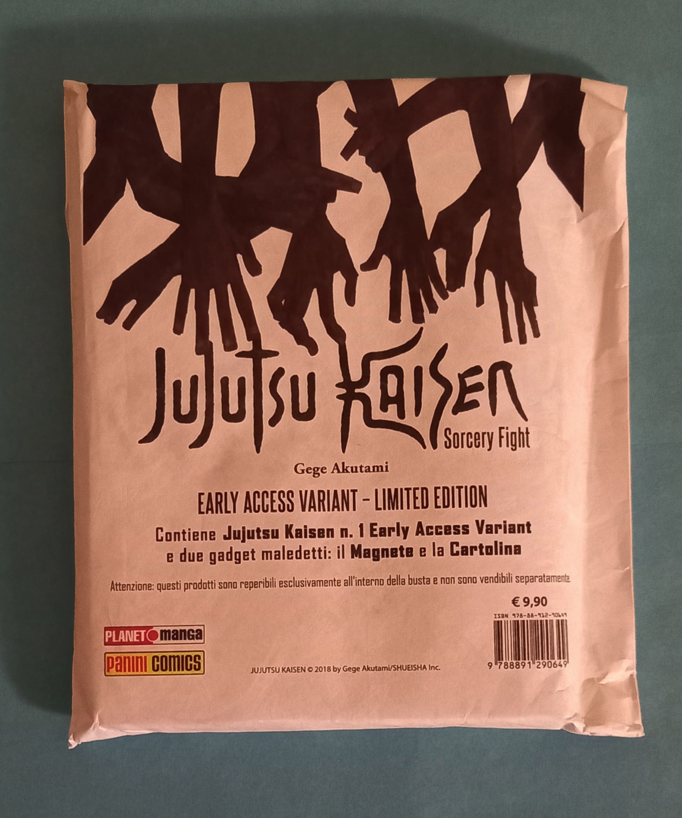 JUJUTSU KAISEN 1 EARLY ACCESS VARIANT - PLANET MANGA panini comics