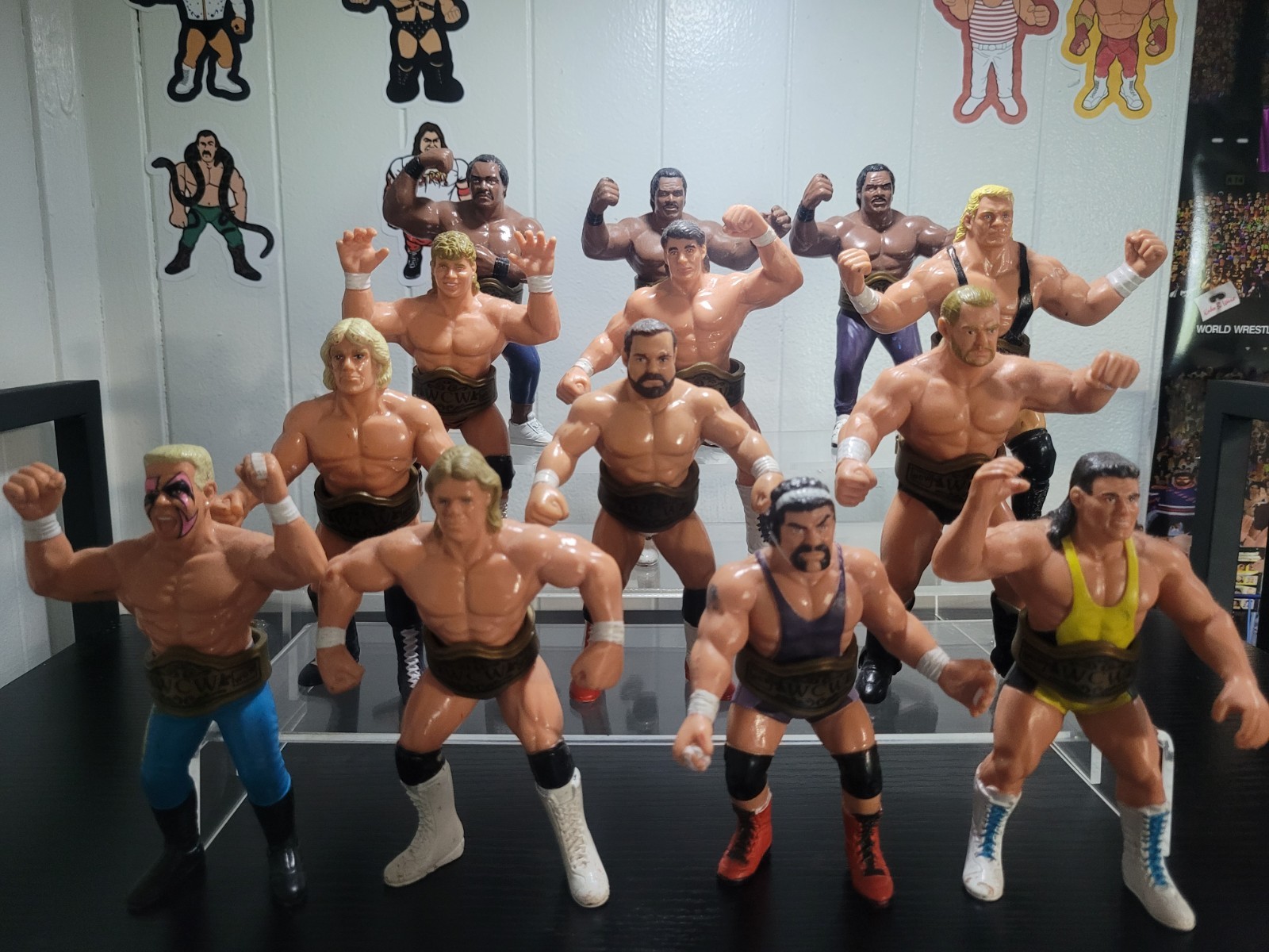 Lotto WCW Galoob serie 1.  13 figurine!