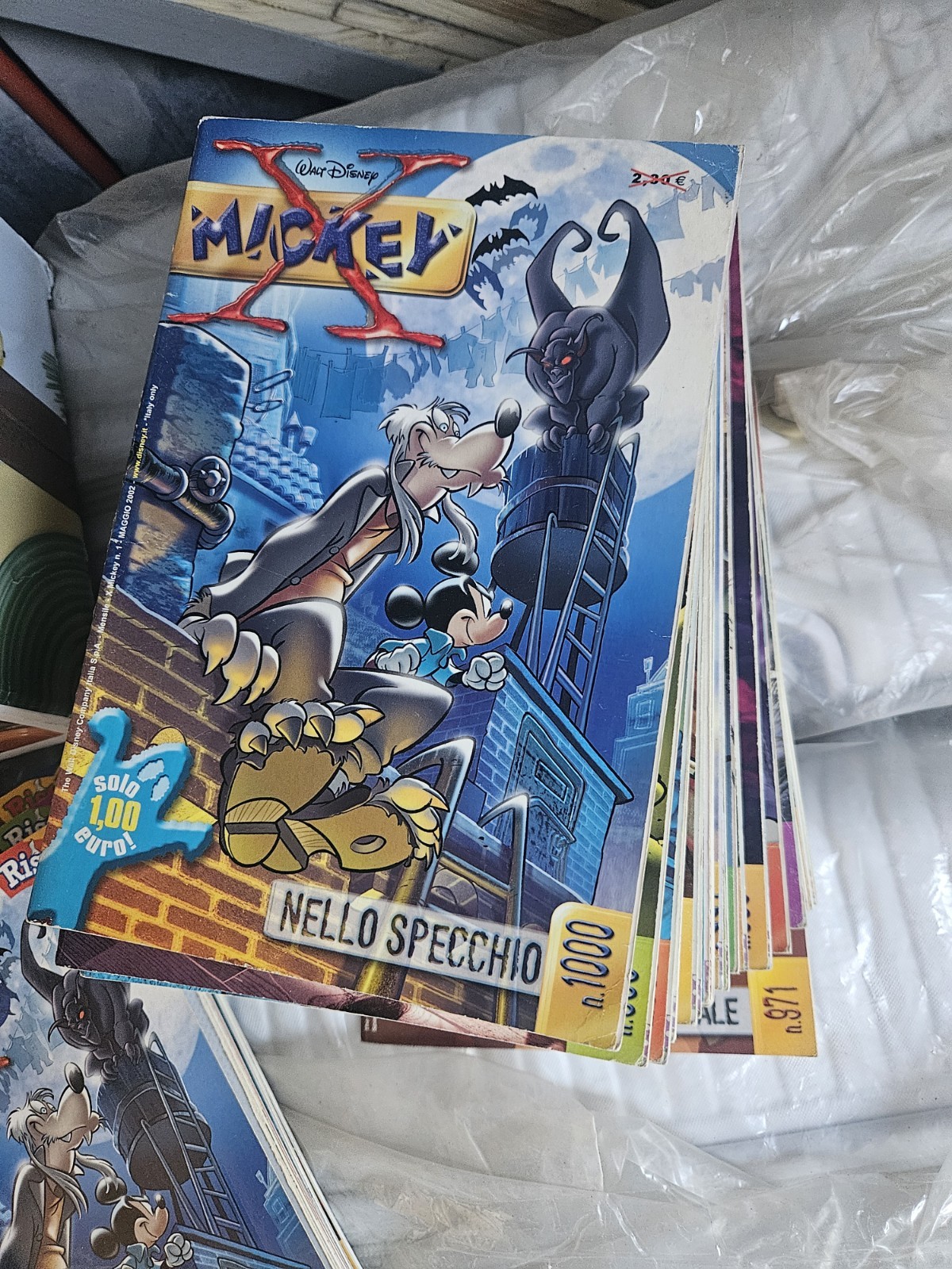 Disney X-MICKEY  Spillati Coezione Completa + Ristampa