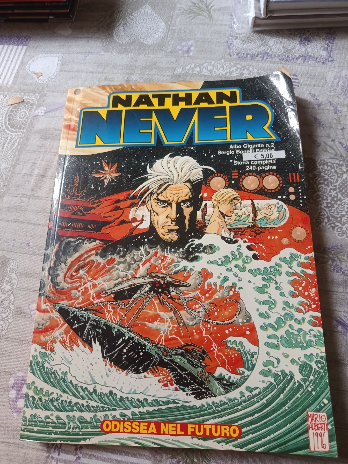 NATHAN NEVER  GIGANTE  N. 2 - "ODISSEA NEL FUTURO"- SERGIO BONELLI EDITORE