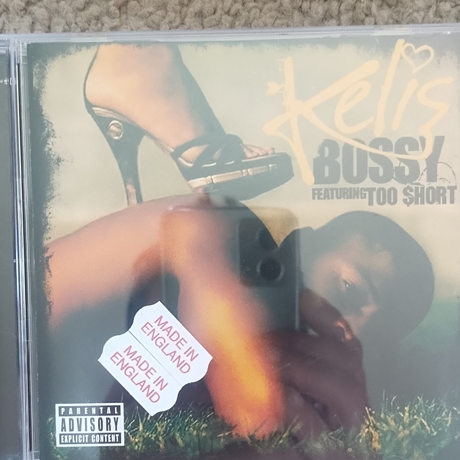 Kelis feat. Too Short Bossy Enhanced Explicit CD Single 2006 Virgin R&B