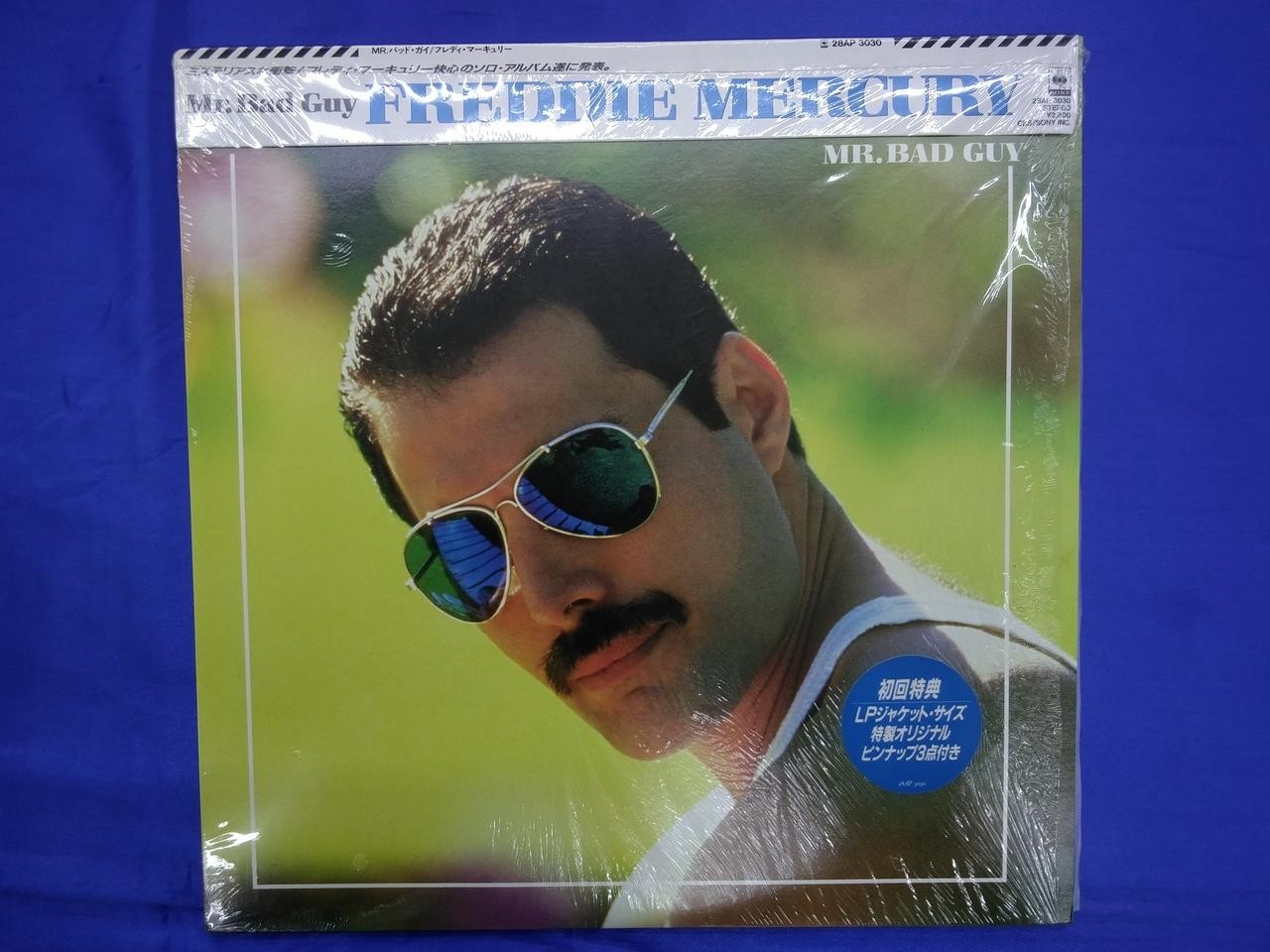 Freddie Mercury/Mr. Bad Guy, Japan Issue, with Obi, Vinyl VG+