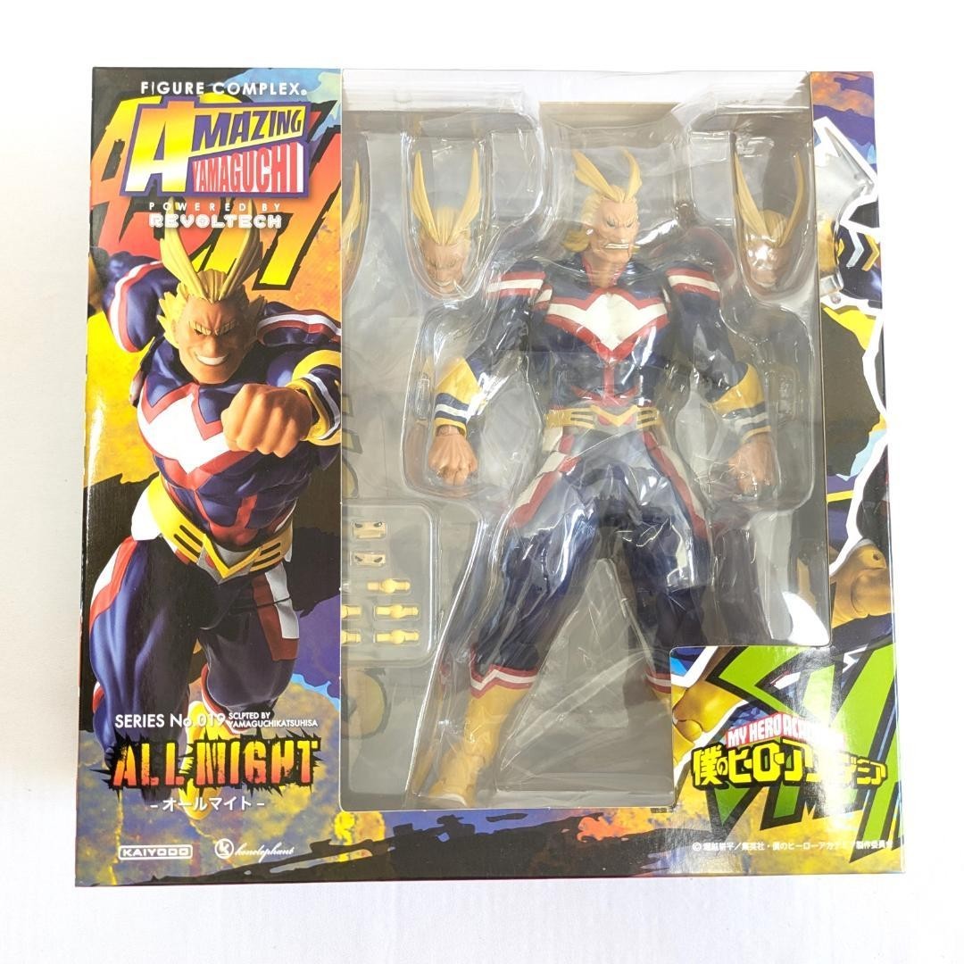 Amazing Yamaguchi My Hero Academia All Might No.019 Revoltech Figure Kaiyodo