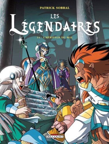 LES LEGGENDAIRES T14: L'HERITAGE DU MAL (LES LEGGENDAIRES di Sobral-p - Copertina rigida