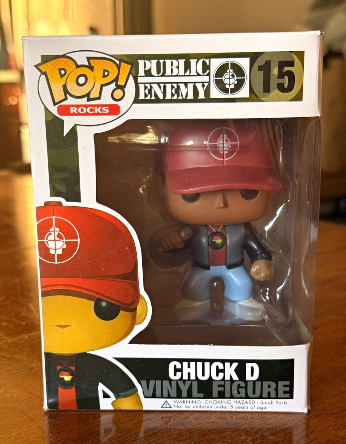Funko Pop! Chuck D #15 Nemico Pubblico
