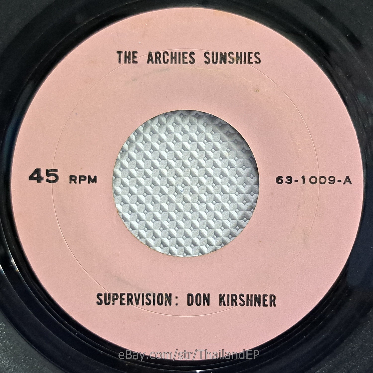 THE ARCHIES /SUNSHINE /OVER AND OVER / THAILAND EP 45 THAI Rare