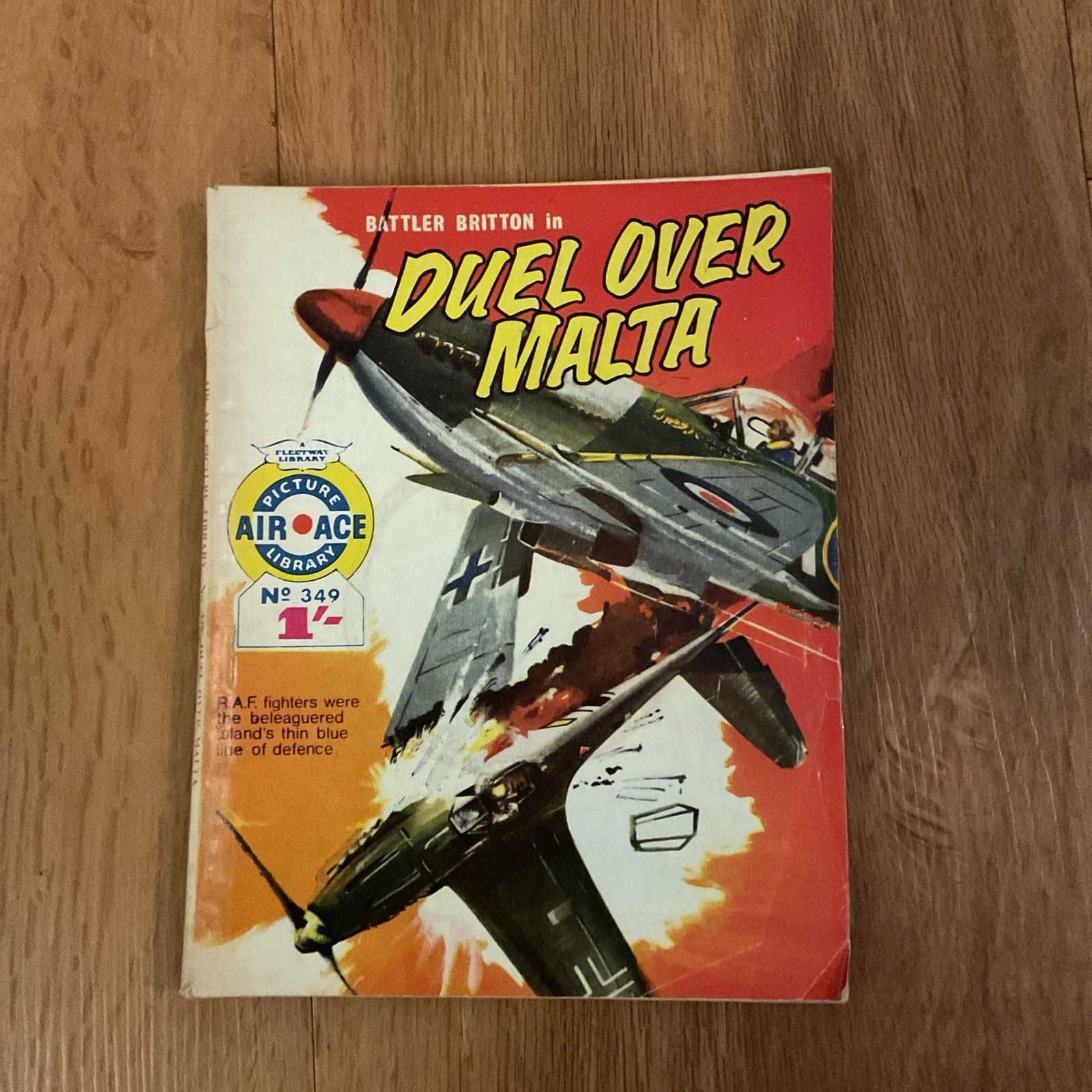 AIR ACE PICTURE LIBRARY - number 349 Duel over Malta