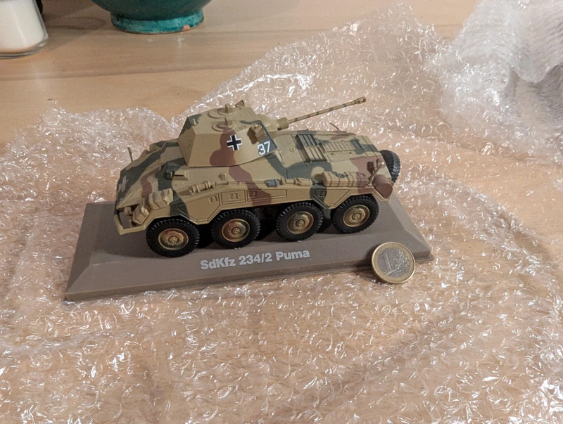 Miniature Militaire SdKfz 234/2 Puma  Échelle 1/43