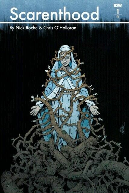 SCARENTHOOD #1 FIRST PRINT 1:10 ICV DECLAN SHALVEY VARIANT IDW NEW LOW PRINT