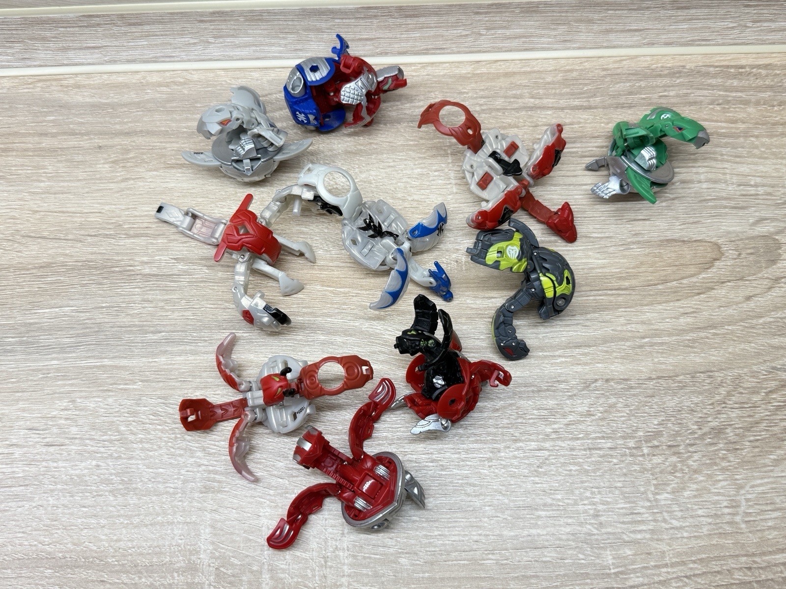 Bakugan Lot of 10 Mechtanium Surge Krakenoid betadron mutabrid kodokor reptak