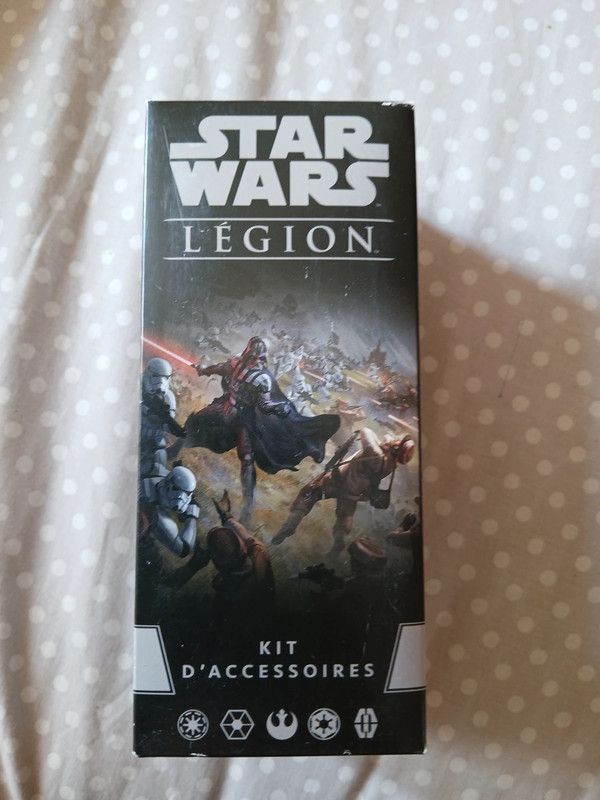 Star Wars Légion - Kit d'accessoires (V1) boite scellée - dés règles cartes oop