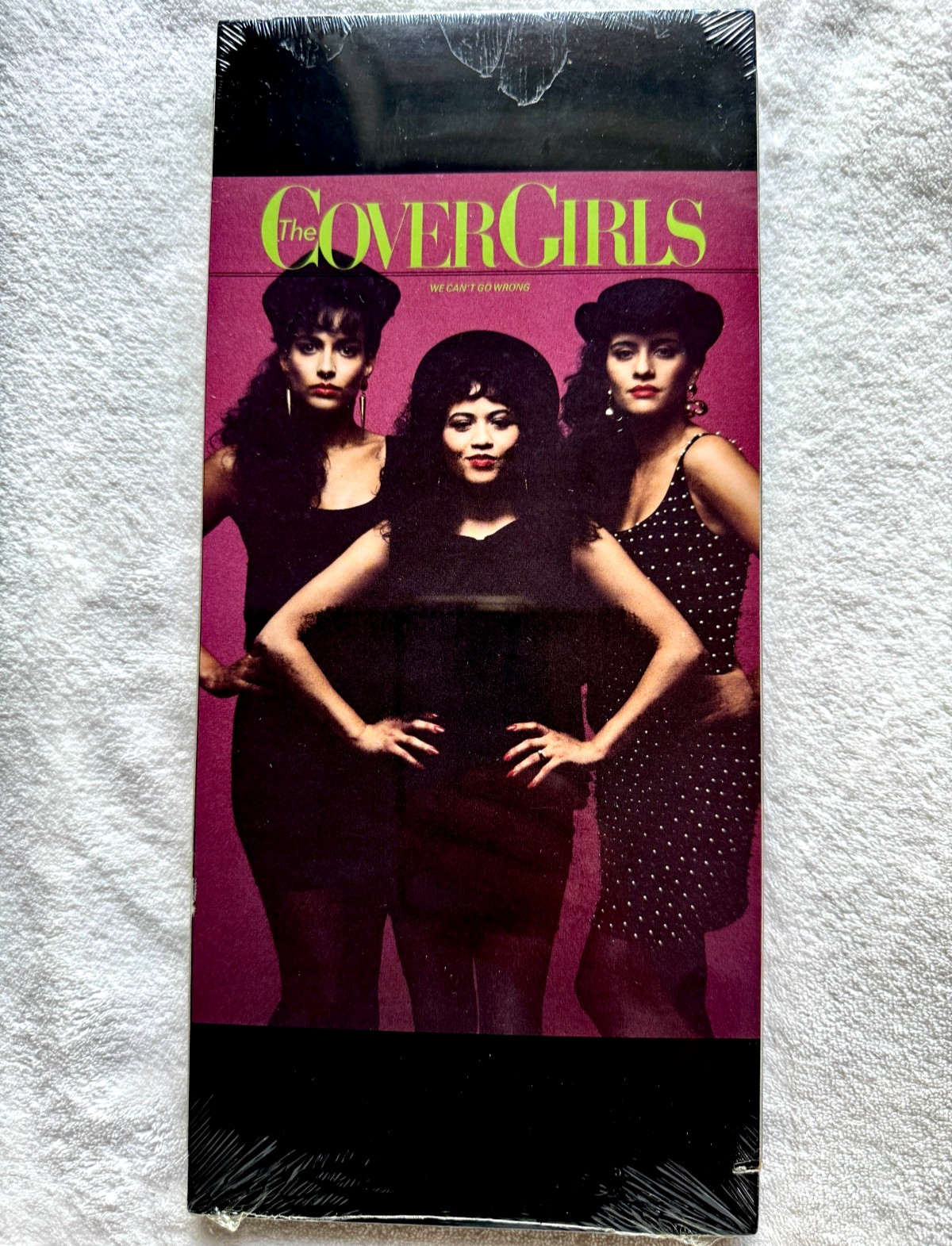 THE COVER GIRLS CD WE CAN'T GO WRONG SEALED LONGBOX PROMO FIRST EDITION ALBUM