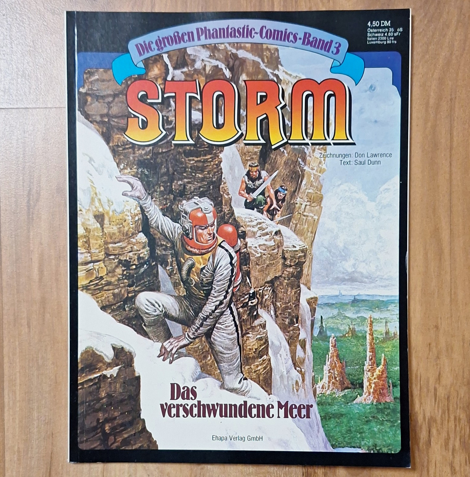 Ehapa Storm Volume 3 Il Mare Scomparso Album Fumetto Italiano 1984