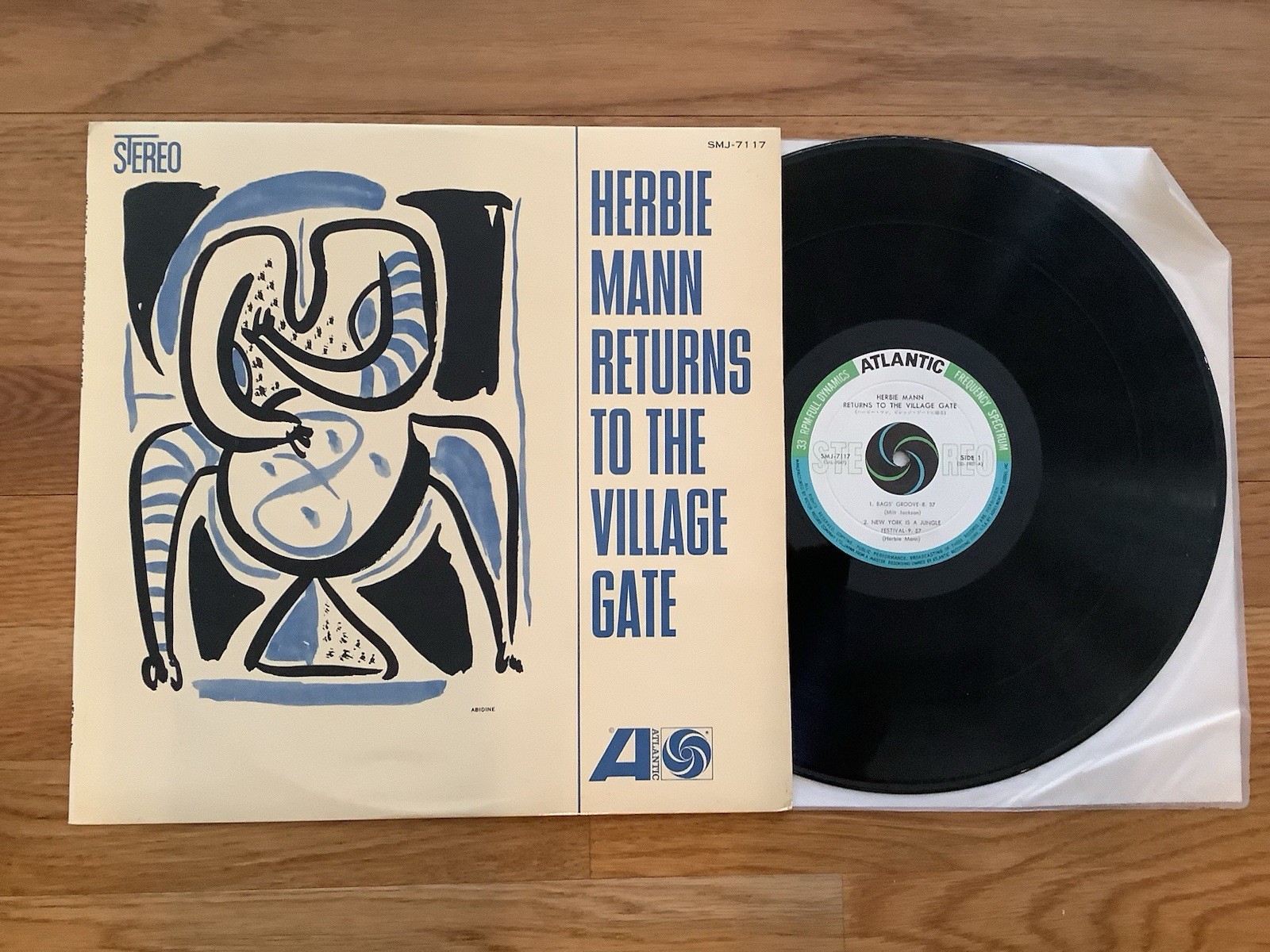 Herbie Mann Returns to The Village Gate Japan pressing!  1963 MINT