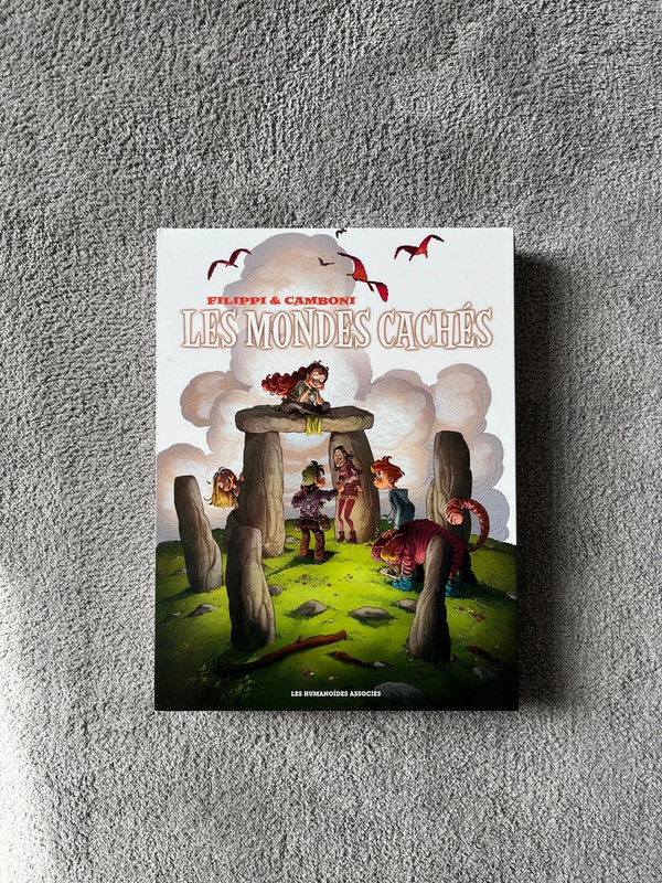 Collection de quarte livres BD Les Mondes Cachés