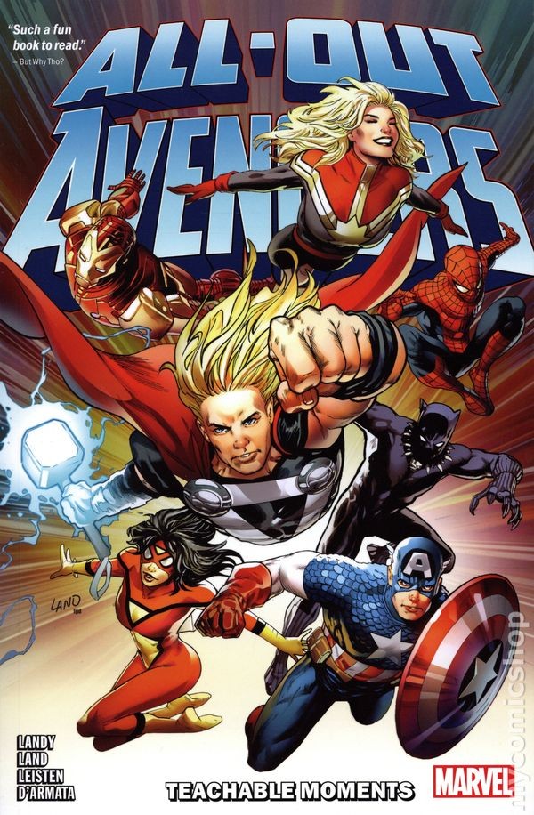 All-Out Avengers Momenti Insegnabili TPB #1-1° NM 2023 Immagine Stock