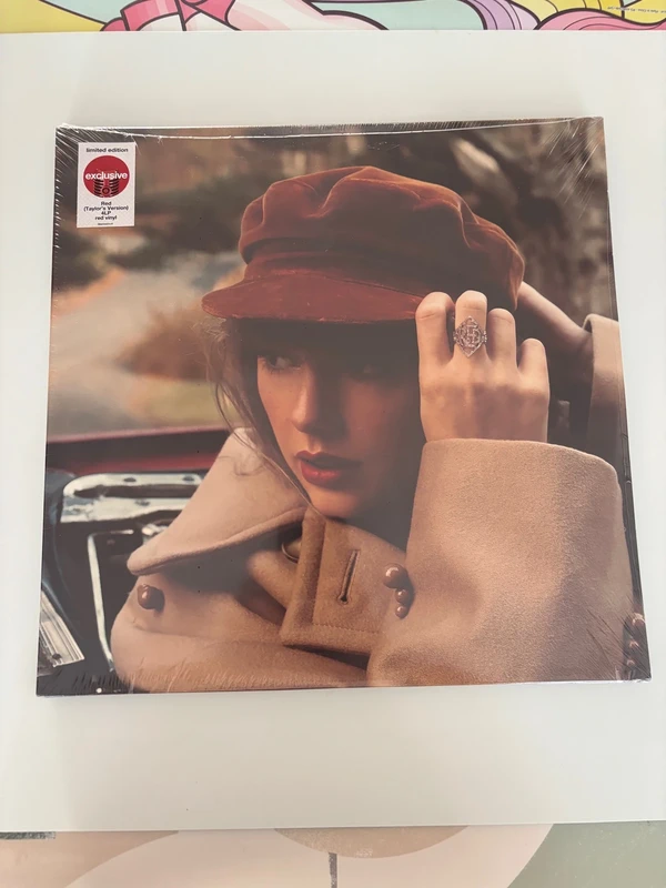 Coffret Red Taylor Swift Target USA - 4 disques de couleur rouge